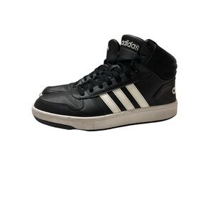 Size 10.5 - adidas Hoops 3.0 Mid Core Black